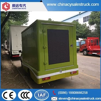 China factory mobile food carts in fast food light truck/crepes Car