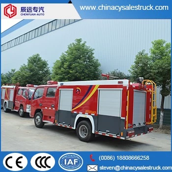 DLK 4000L water fire fighting truck manufacture