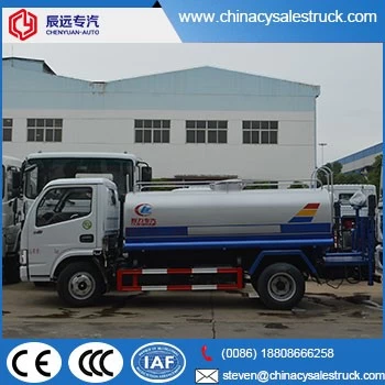 Diesel 5000 liters small water cistern truck for sale