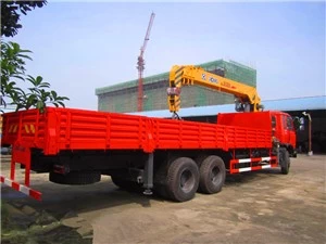 Dongfeng 6x4 truck mounted crane manufactures in china
