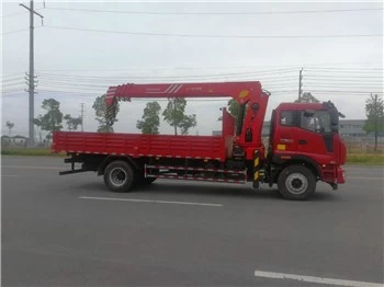 Factory direct sale small truck mounted crane with hydraulic arm for sale