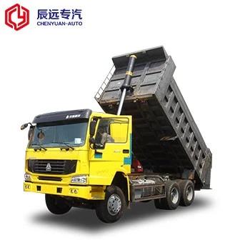 HOWO 6x4 تستخدم شاحنات قلابة الصين المورد