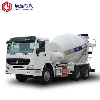 HOWO marca 12 metros cúbicos camión hormigonera, camión mezclador fabrica en china