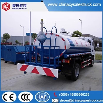 ISUZU品牌5cbm水箱水车供应商在中国