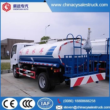 Proveedor de camiones de agua ISUZU Marca 5cbm tanque de agua en China
