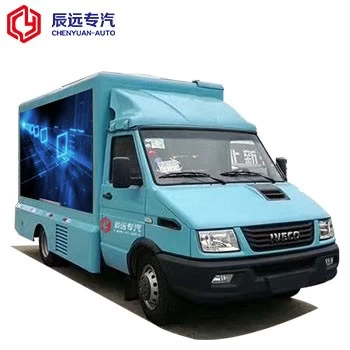 IVECO brand 4x2 mobile outdoor advertising truck with screen truck for sale