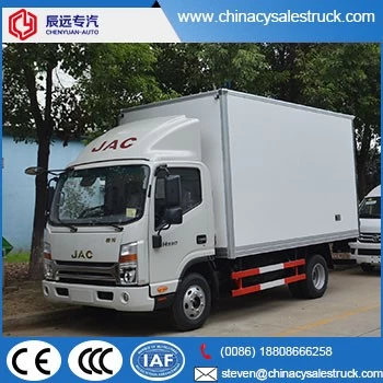 JAC 10tons explosive van trucks supplier in china