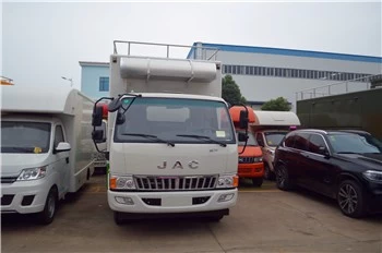 JAC العلامة التجارية LHD المحمول شاحنة صور الوجبات السريعة في الفلبين