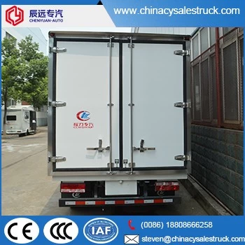 JMC 3 tons refrigerator truck manufactures in china