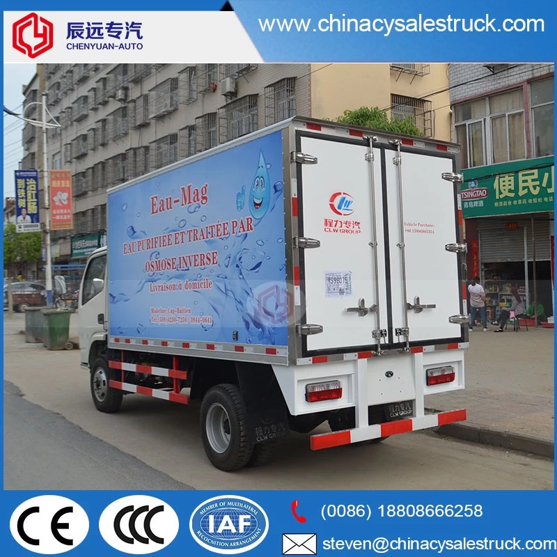 KV200 3 toneladas pequeño refrigerador congelador camión en venta