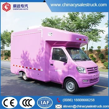 Karry brand 4x2 mobile food truck for sale with cheaper price