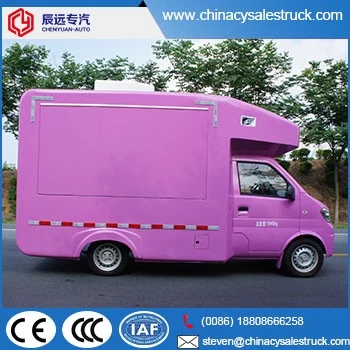 Karry brand 4x2 mobile food truck for sale with cheaper price