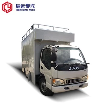 中间样式4x2 Moible快餐汽车供应商在中国