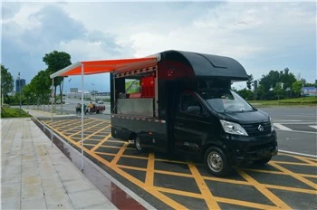 Precio de camiones de comida callejera móviles de estilo medio en china