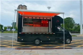 Precio de camiones de comida callejera móviles de estilo medio en china