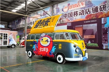 New design china fast food trailer factory with cheaper price
