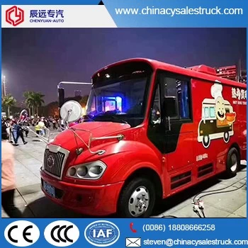 Новый стиль Китай мобильных кухонных грузовиков завод