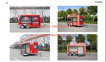 流行款式电动食品/冰淇淋/烹饪卡车供应商