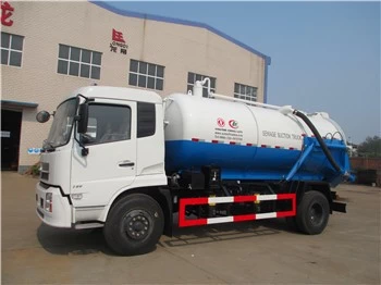 TianJin series 10m3 sewage suction vehcile for sale in china