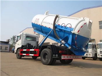 TianJin series 10m3 sewage suction vehcile for sale in china