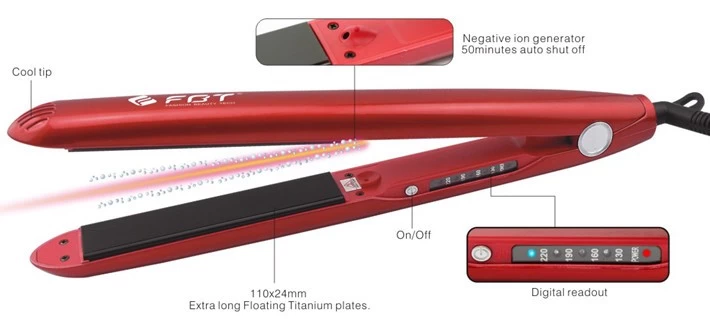 Piastra per Capelli Professionale EXTRA PRO LCD - TITANIUM DIGITAL