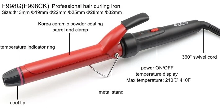 How to use a clearance curling iron