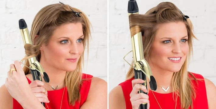 How to curl hotsell hair with curling tongs