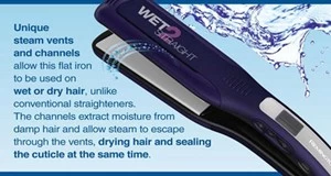 China The wet to dry hair straightener manufacturer