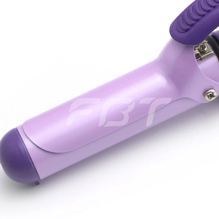 19MM travel ceramic curling iron for home use  purple F998BC
