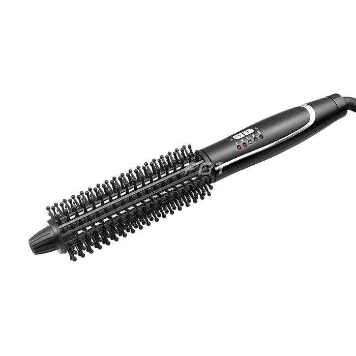 China Hair care heated hair brush straightener ESC-8315 manufacturer