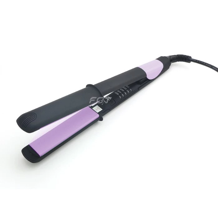 China Rubber painting digital reading ceramic plate hair iron F601HC manufacturer