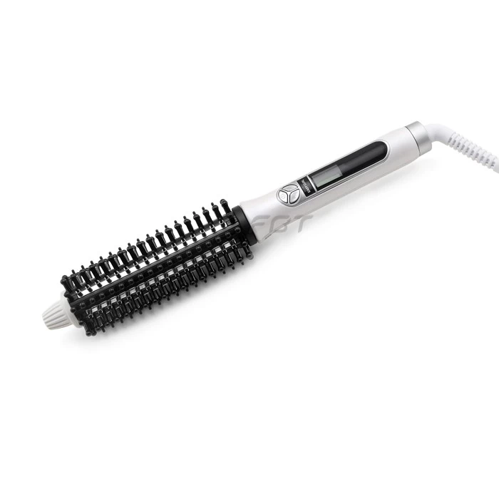 China Salon use electrical hair cared heating roll brush white ESC-8316 manufacturer