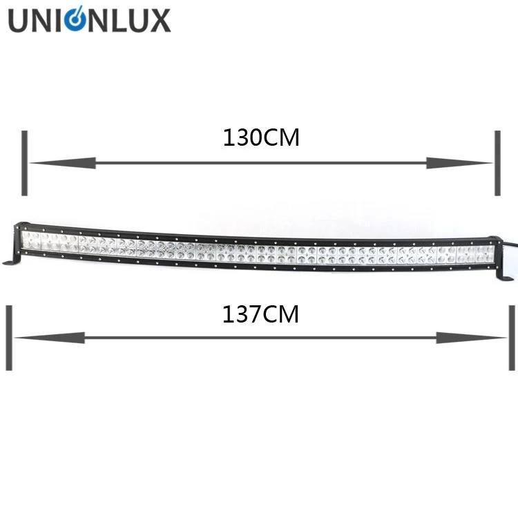 Barra de luces LED curvada doble fila UX-LB3CR-CV120W