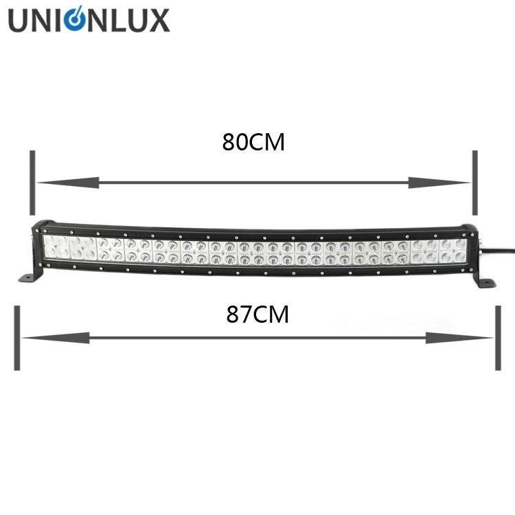 Epistar Curved Dwurzędowe światło Led Bar UX-LB3EP-CV288W