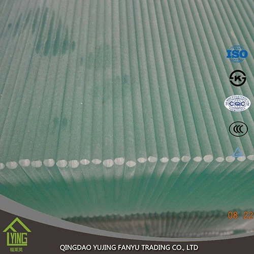 China 10mm roughly polished tempered plain glass for further processing manufacturer