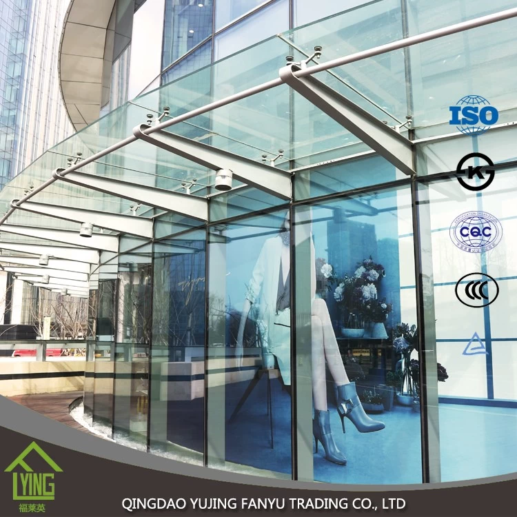 中国 10 毫米厚的强化玻璃钢化玻璃 CCC 证书 制造商