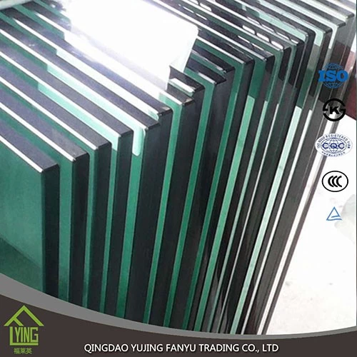 China 12 mm toughened glass strong railling glass manufacturer