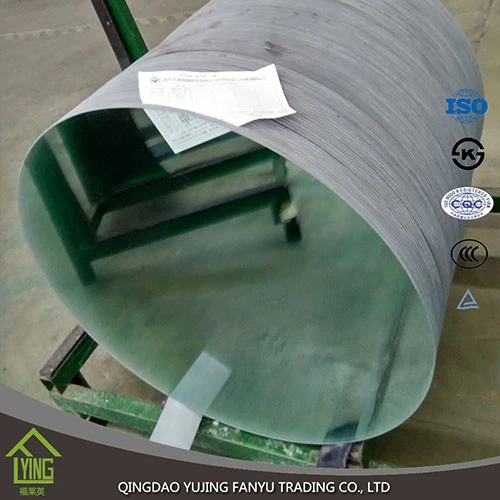 China 15mm roughly polished tempered plain glass for further processing manufacturer