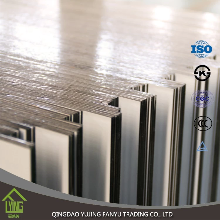 China 2-6mm Top Qualität ISO abgeschrägte doppelt beschichtete Glasspiegel Hersteller