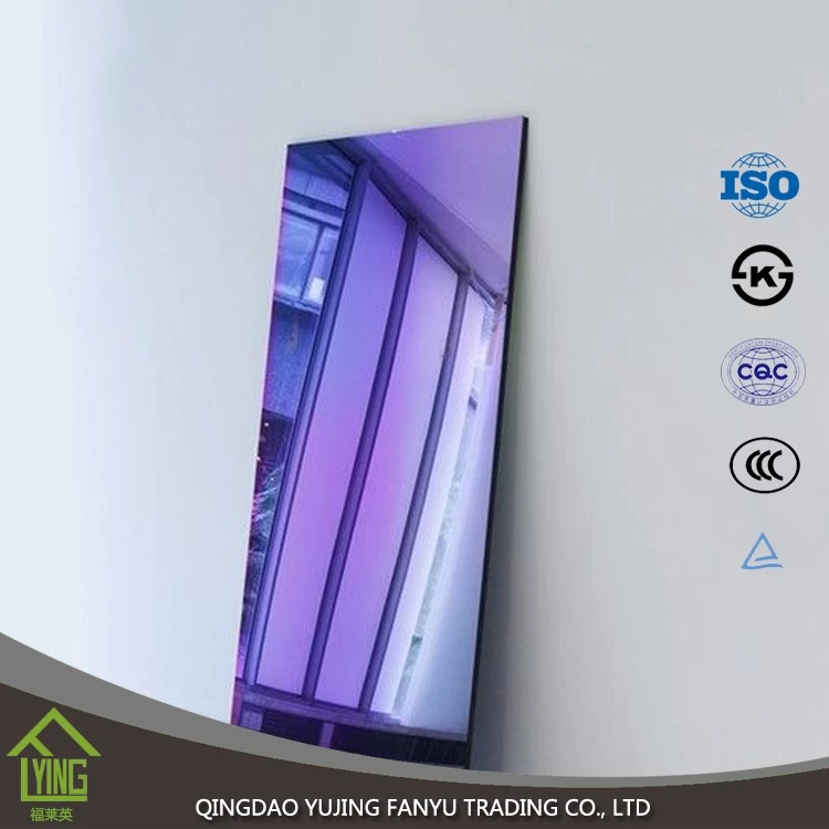 중국 2 m m-10 m m 블루 컬러 거울 \/ 청동 \/ 녹색 \/ 회색 장식 거울 제조업체