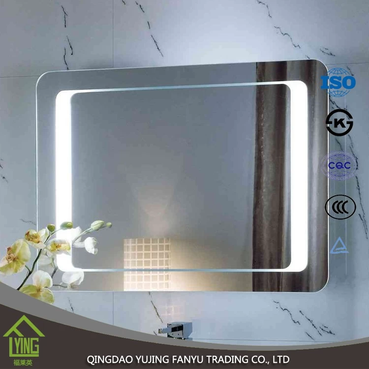porcelana 2mm,3mm,4mm,5mm,6mm clear adjustable bathroom mirror fabricante