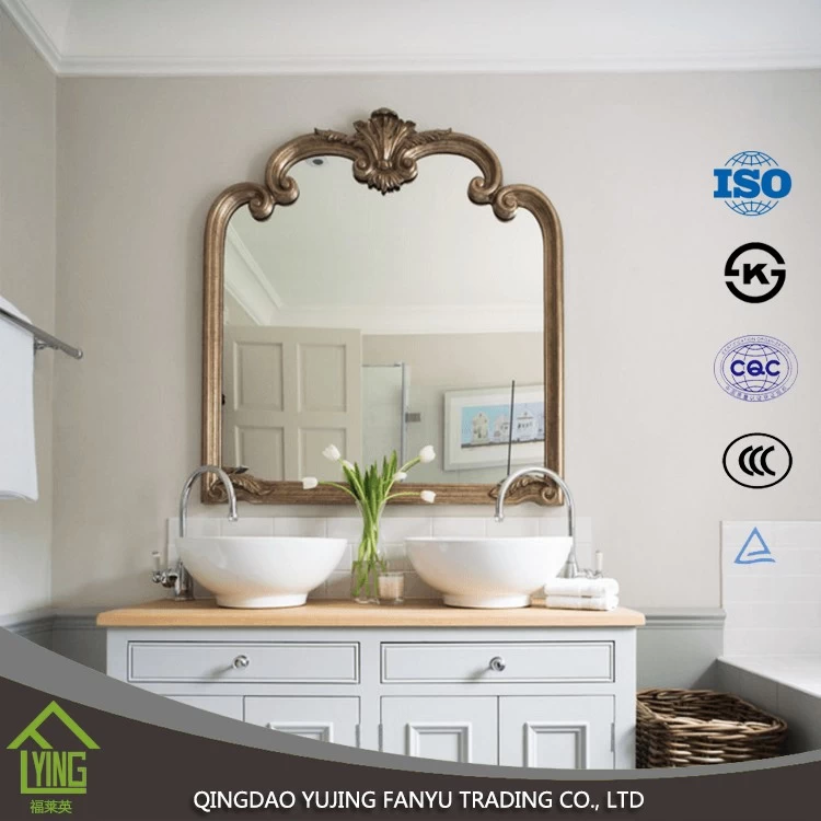 China 3-6mm any size bathroom mirror manufacturer
