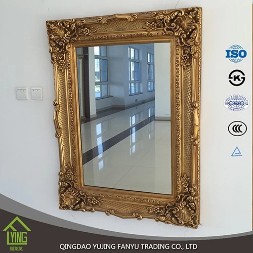 China 2mm - 10mm framed mirror wall dressing mirror for bed room manufacturer