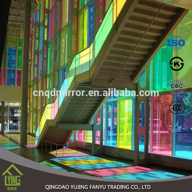 中国 3 毫米钢化玻璃门的工厂教堂彩绘玻璃 制造商