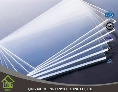 Cina 4, 5, 6, 7, 8, 9, 10, 12, 15, 19mm vetro float trasparente, aziende produttrici di vetro produttore