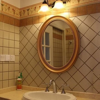Chine 4mm 5mm 6mm ovale salle de bain miroir fournisseur fabricant
