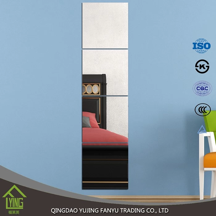 China 4mm Wohnzimmer Spiegel dekorativer Wandspiegel Hersteller