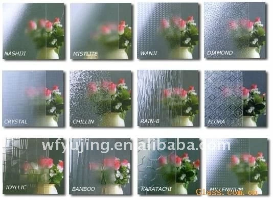 China Chinese architectural decorative glass 8 mm. manufacturer