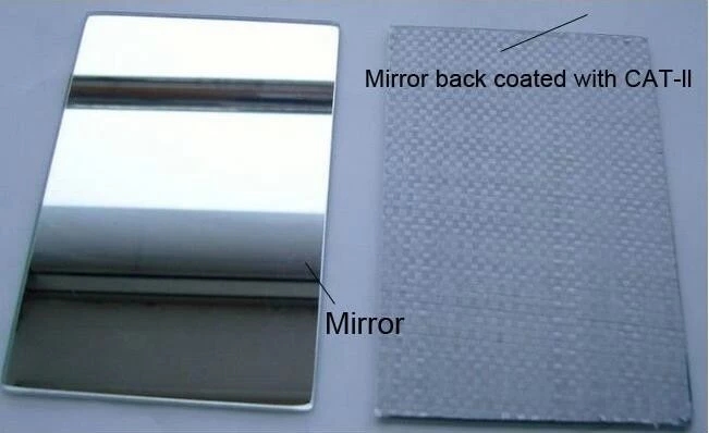 porcelana espejo de aluminio de la venta caliente con la parte posterior del vinilo fabricante