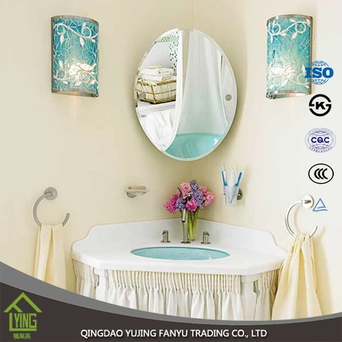 China Customized big size silver mirror decorative wall mirror Hersteller